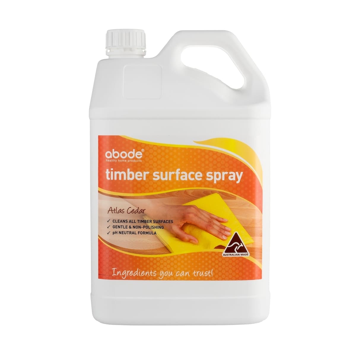 Abode Timber Surface Cleaner Atlas Cedar 4L