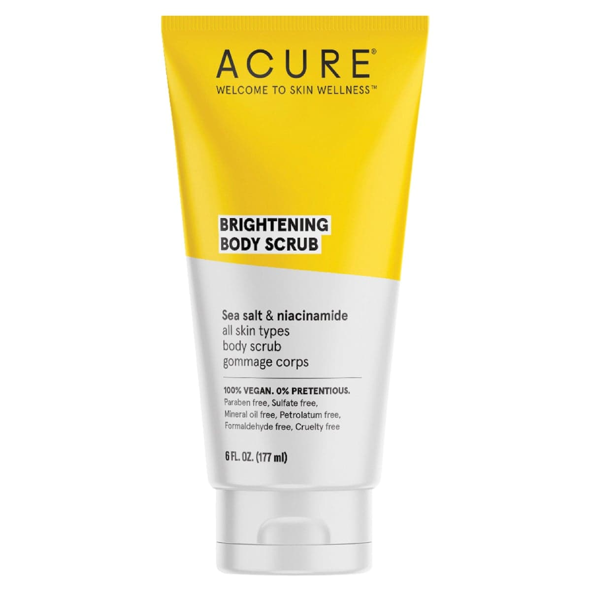 Acure Brightening Body Scrub 177ml