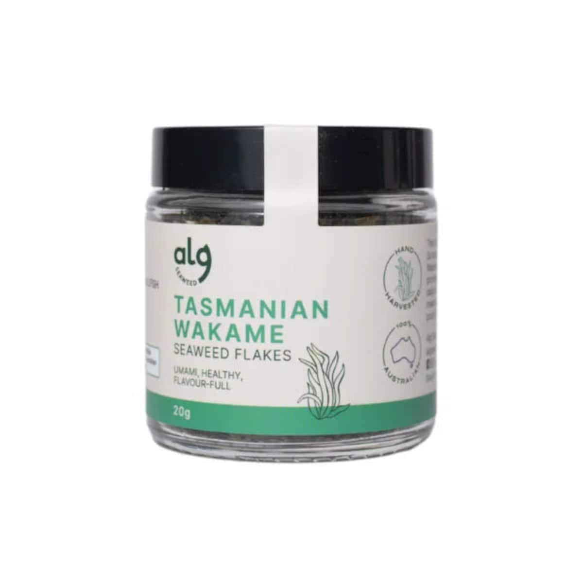 Alg Seaweed Tasmanian Wakame Seaweed Flakes 20g