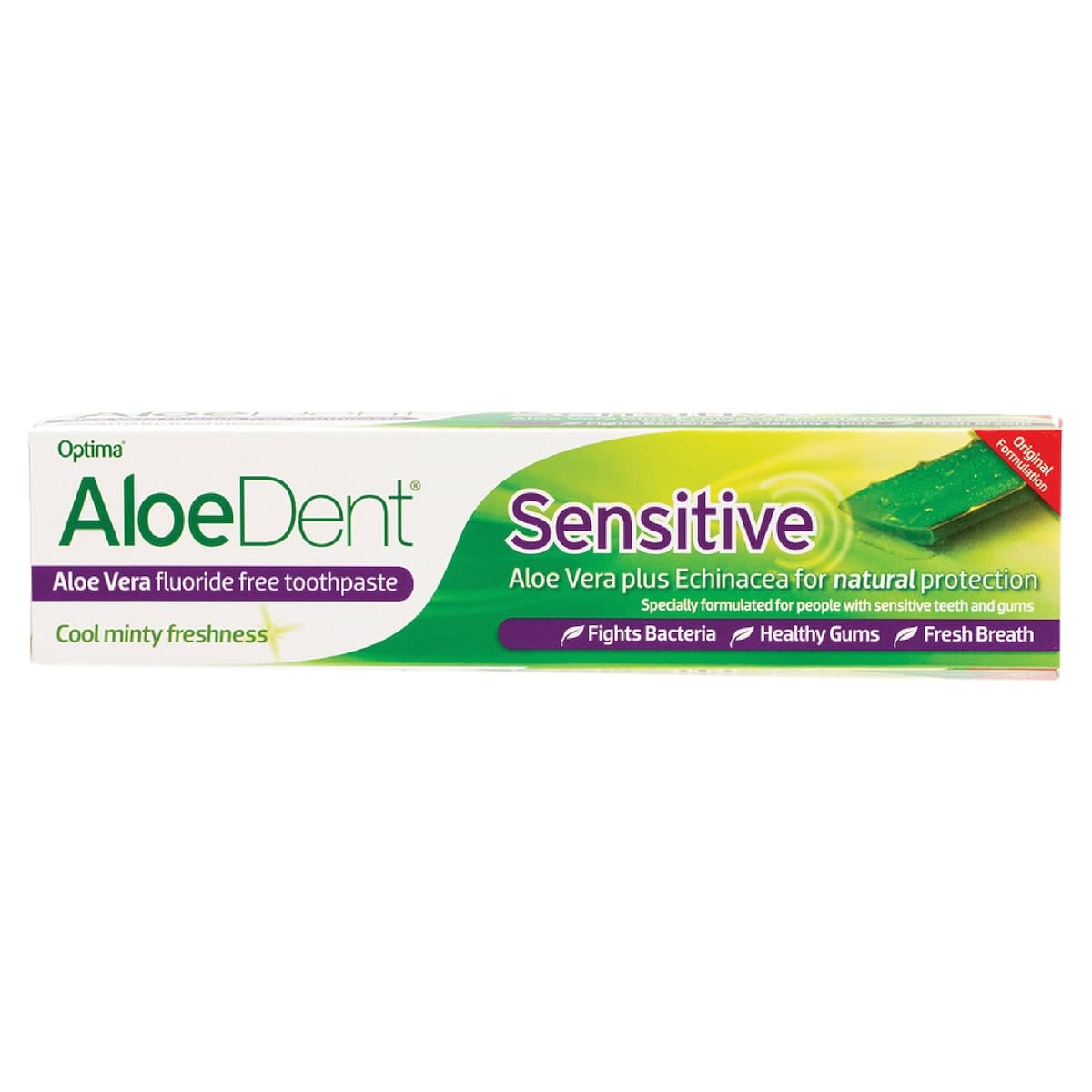 Aloe Dent Toothpaste Fluoride Free Sensitive 100ml