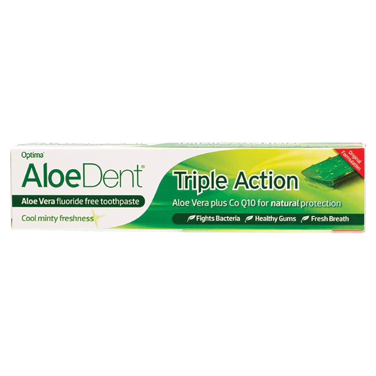 Aloe Dent Toothpaste Fluoride Free Triple Action 100ml