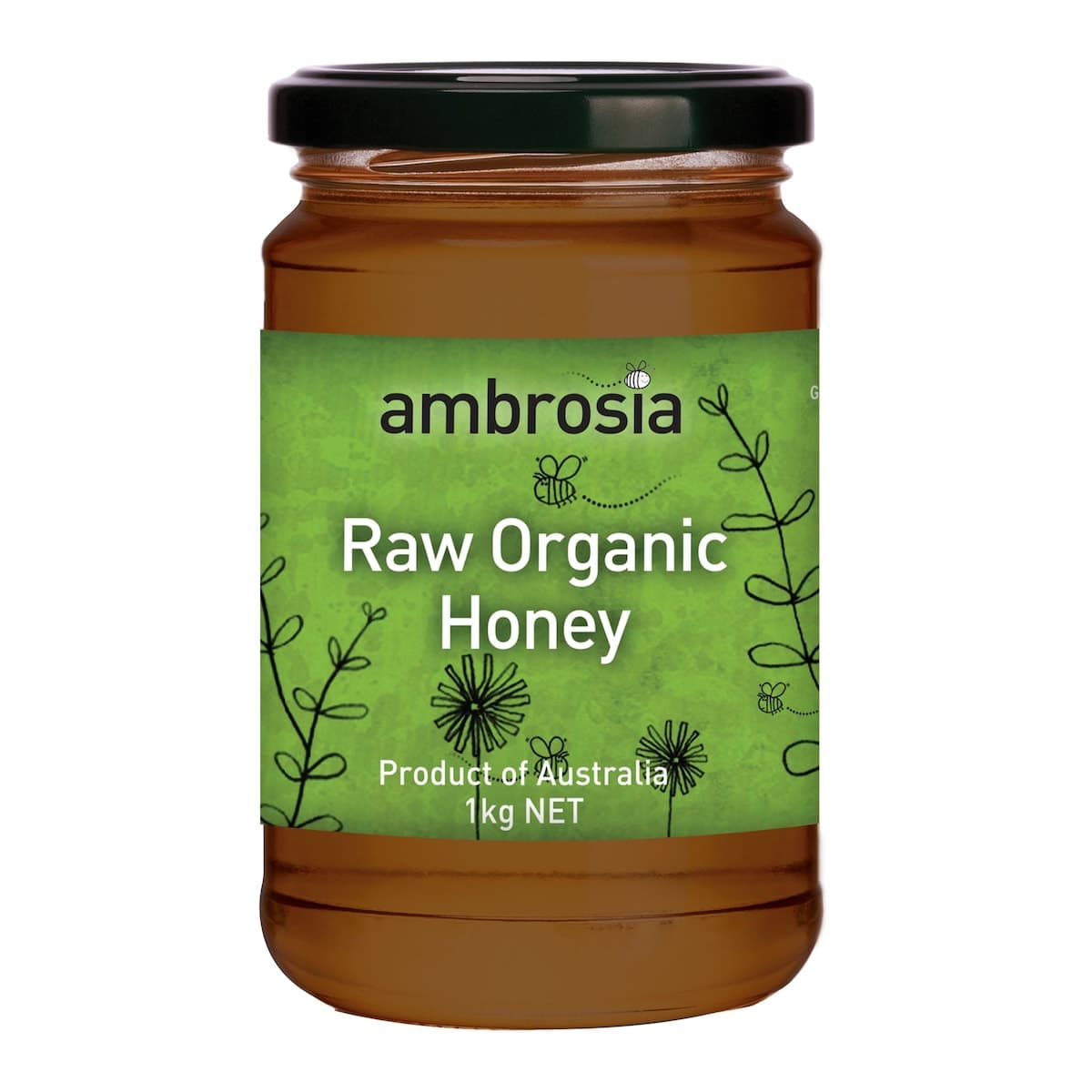 Ambrosia Raw Organic Honey 1kg