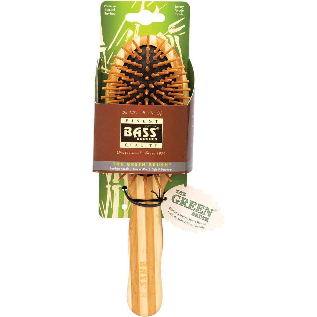 Bass Brushes Bamboo Hair Brush Large Oval