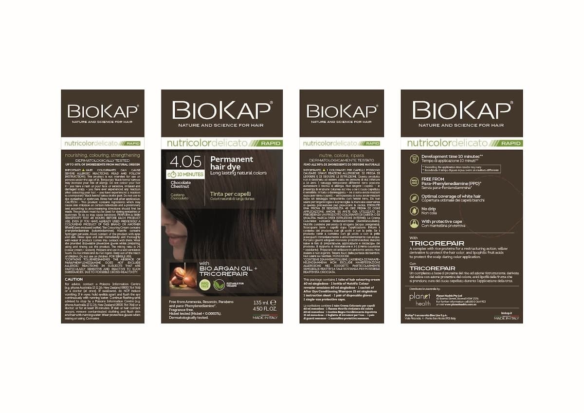 Biokap Rapid 4.05 Chocolate Chestnut 135ml