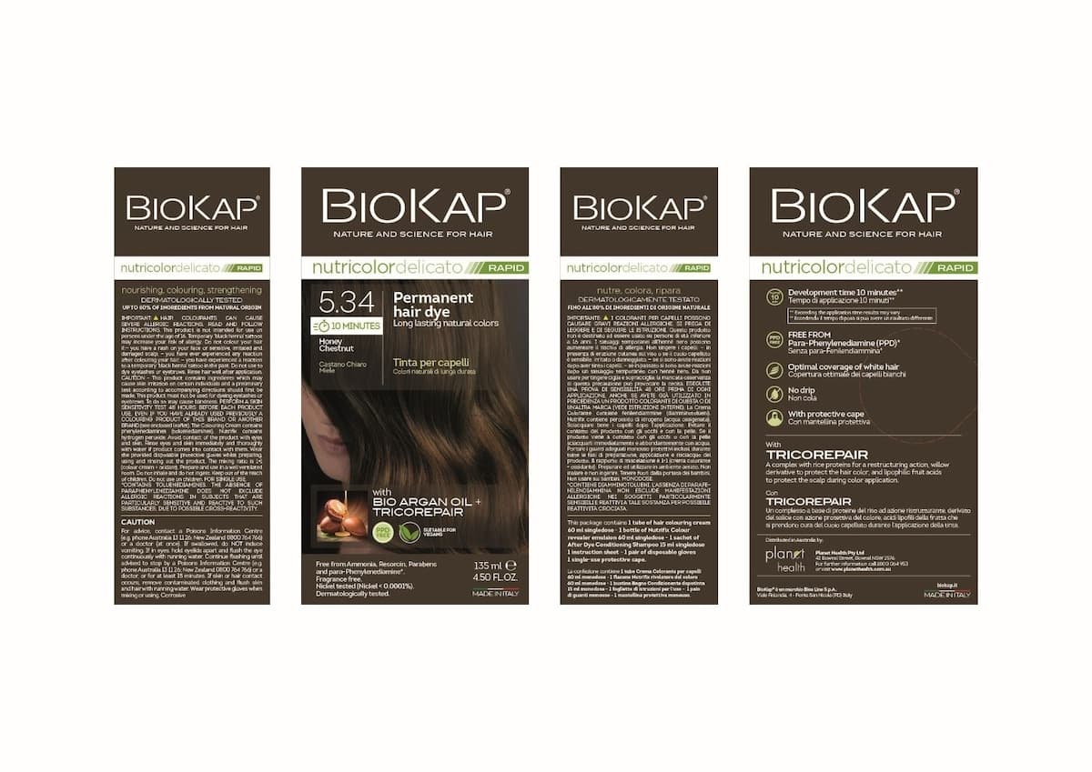 Biokap Rapid 5.34 Honey Chestnut 135ml