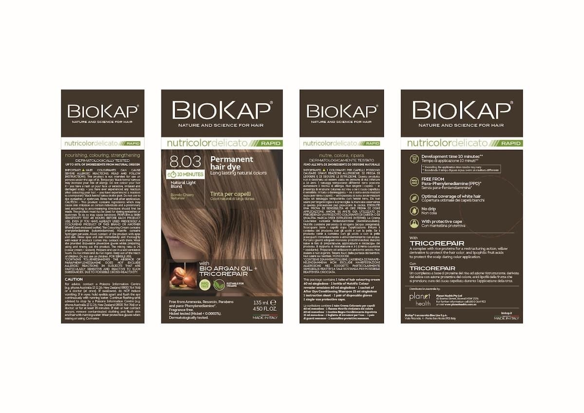 Biokap Rapid 8.03 Natural Light Blond 135ml