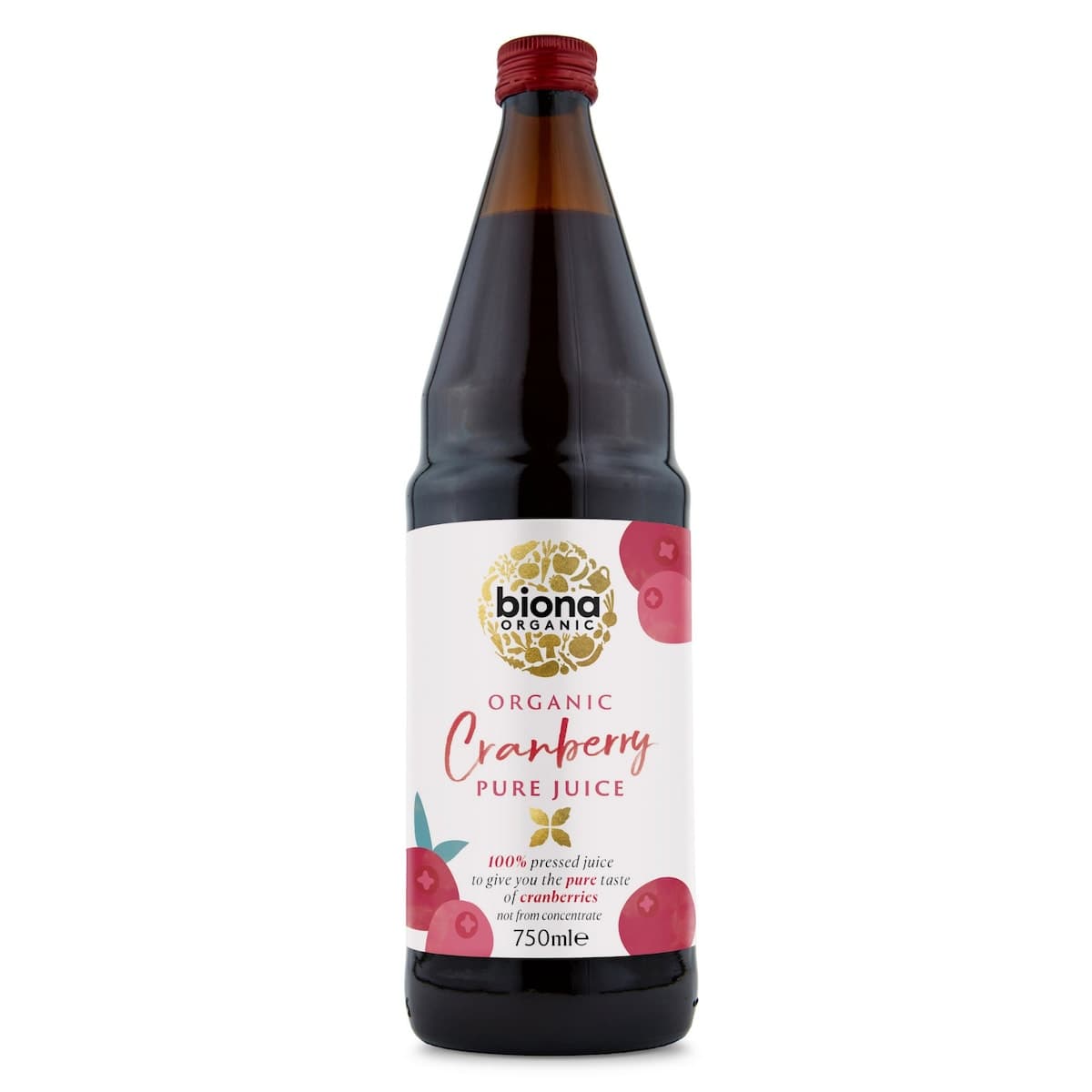 Biona Organic Cranberry Pure Super Juice 750ml