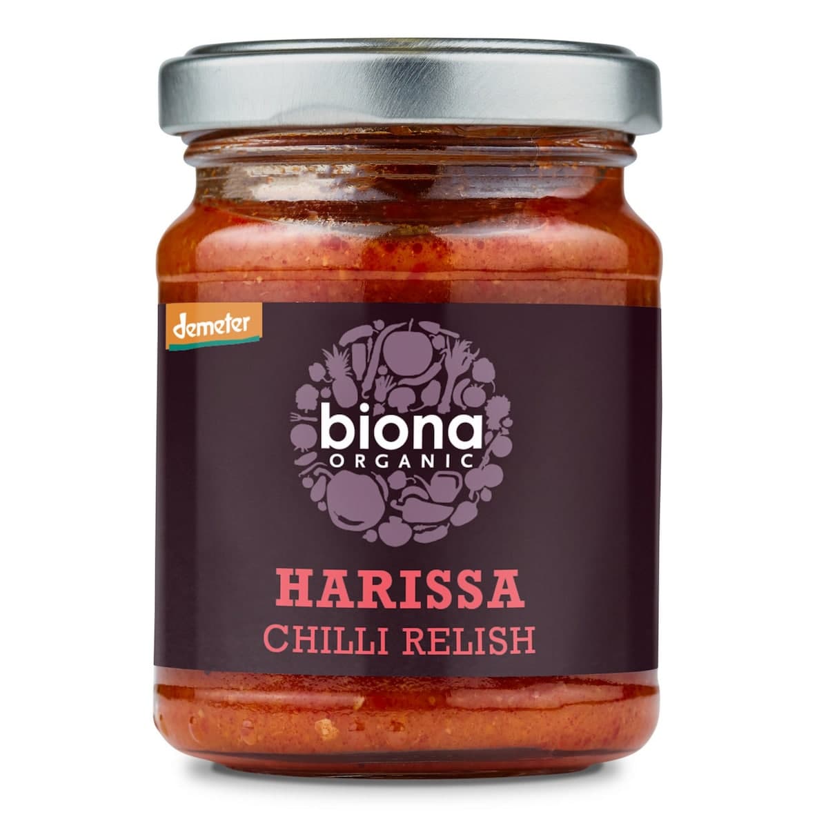 Biona Organic Harissa Chilli Relish 125g