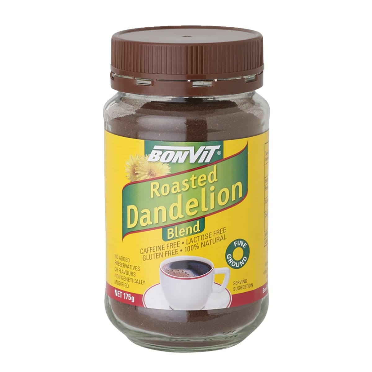 Bonvit Roasted Dandelion Fine Ground Chicory Blend 175g