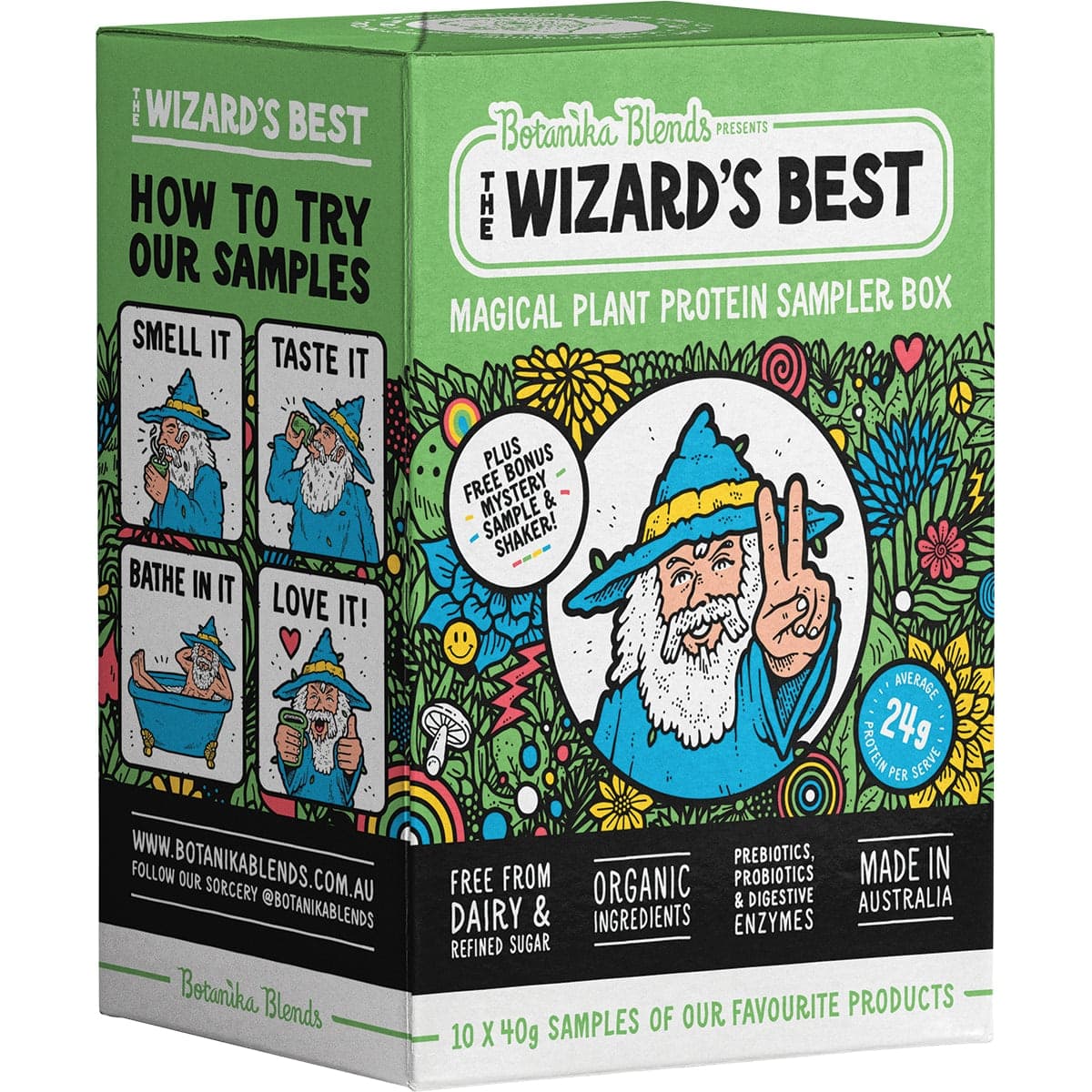 Botanika Blends The Wizard'S Best Plant Protein Sampler Box