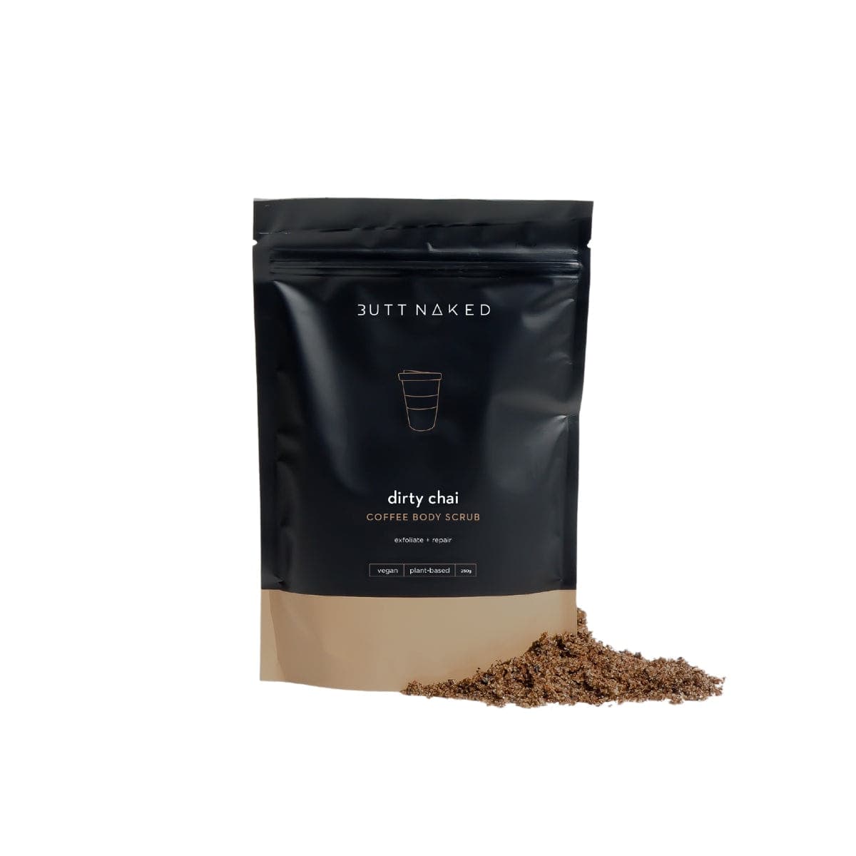 Butt Naked Body Dirty Chai Coffee Body Scrub 250g