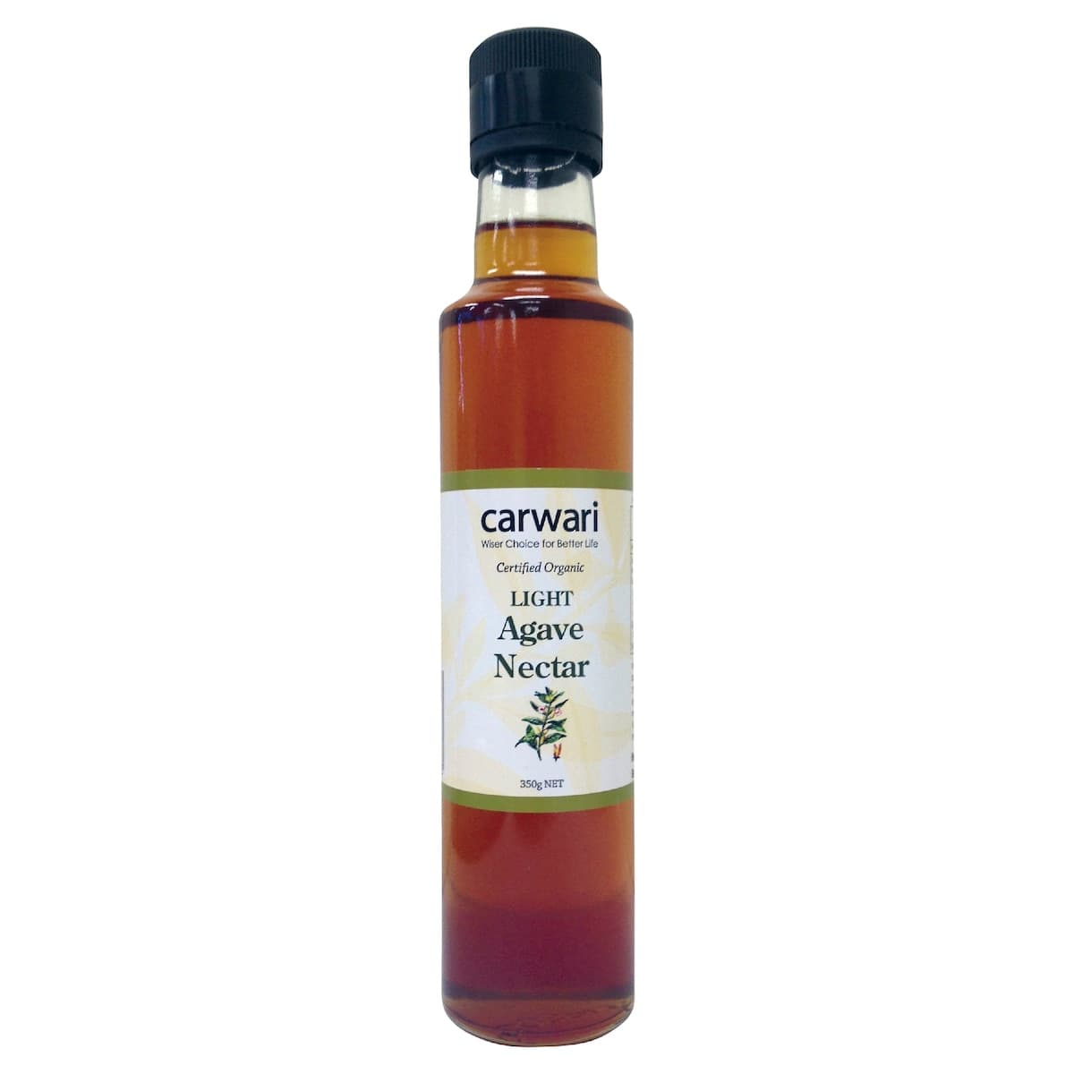 Carwari Organic Light Agave Nectar 350ml