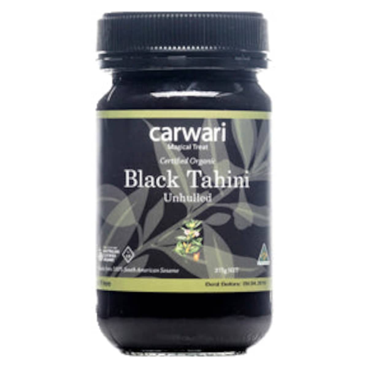 Carwari Organic Tahini Black 375g