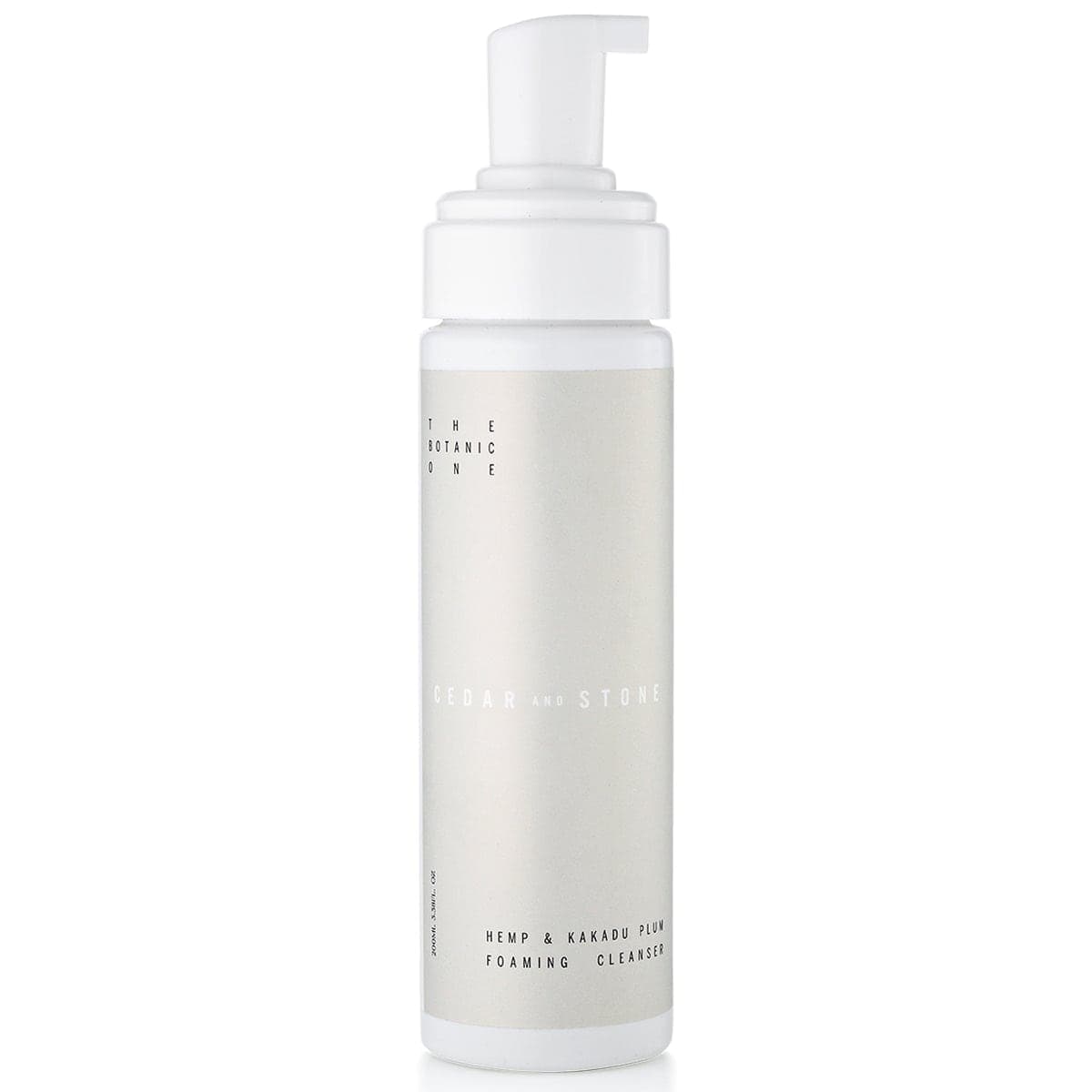 Cedar and Stone Hemp and Kakadu Plum Foaming Cleanser 200ml