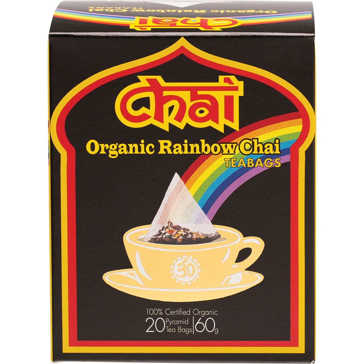Chai Organic Rainbow Chai Tea Bags 20 Pack