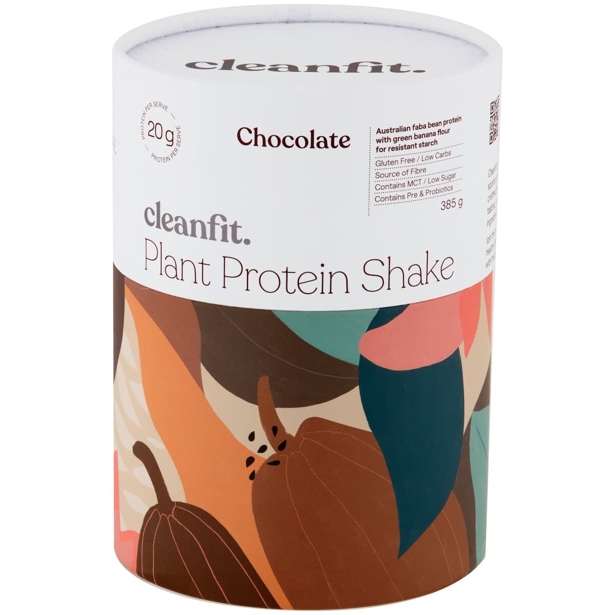 CleanFit Plant Protein Shake Chocolate 385g