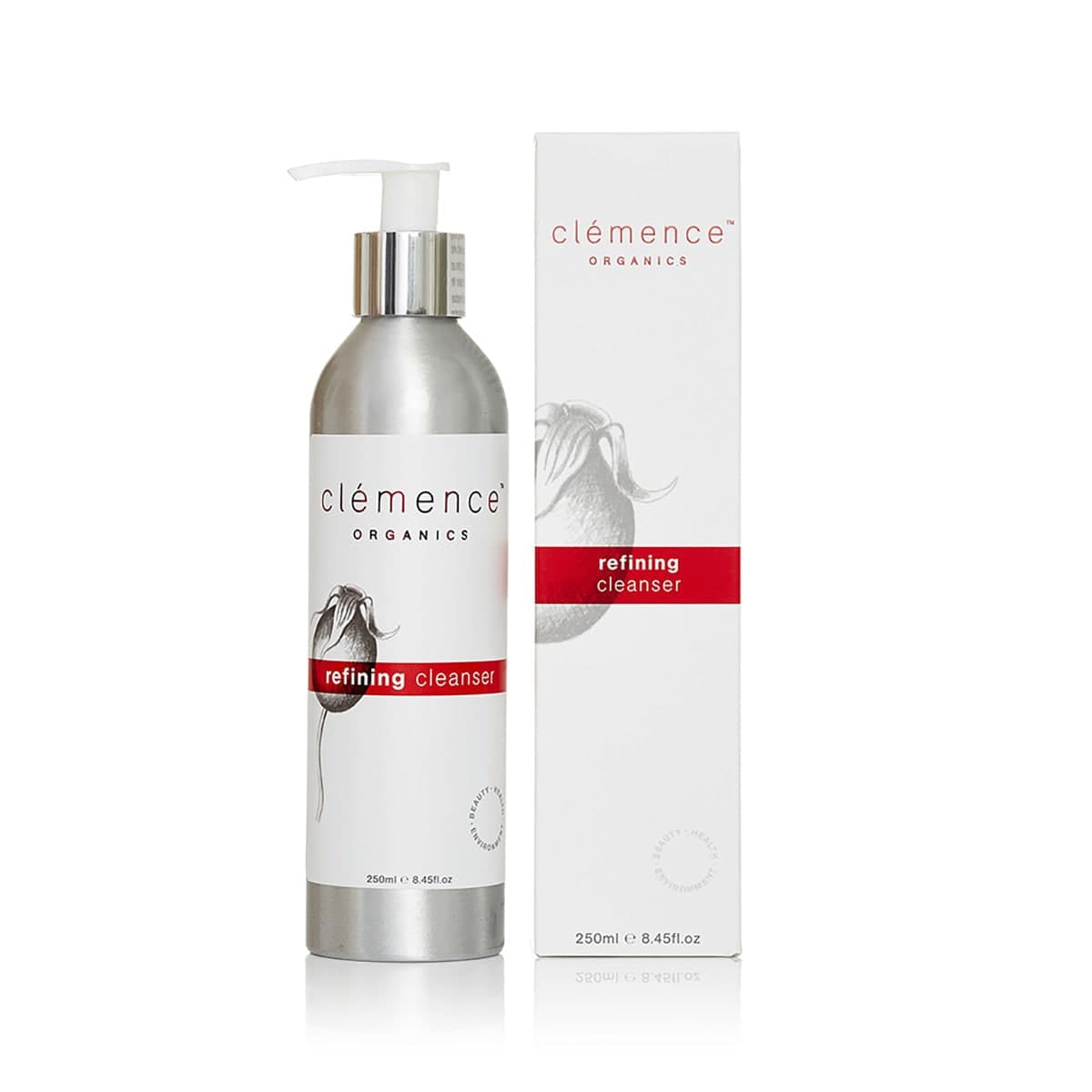 Clemence Organics Refining Cleanser 250ml