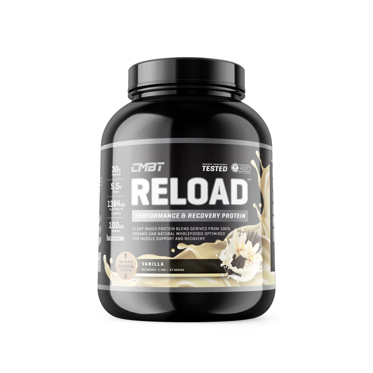 CMBT Reload Protein Vanilla 2.7kg