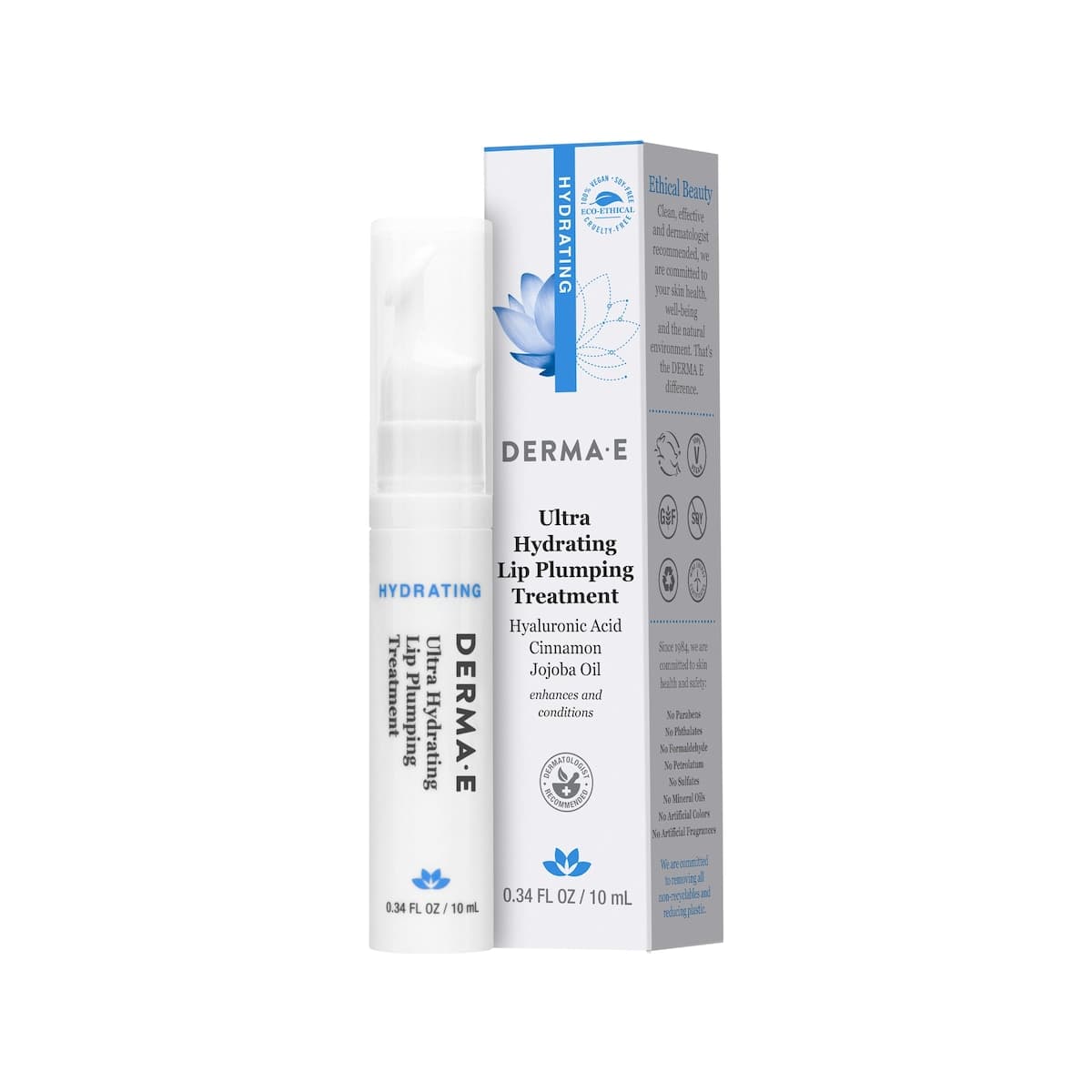 Derma E Ultra Hydrating Lip Plumping Treatment 10ml
