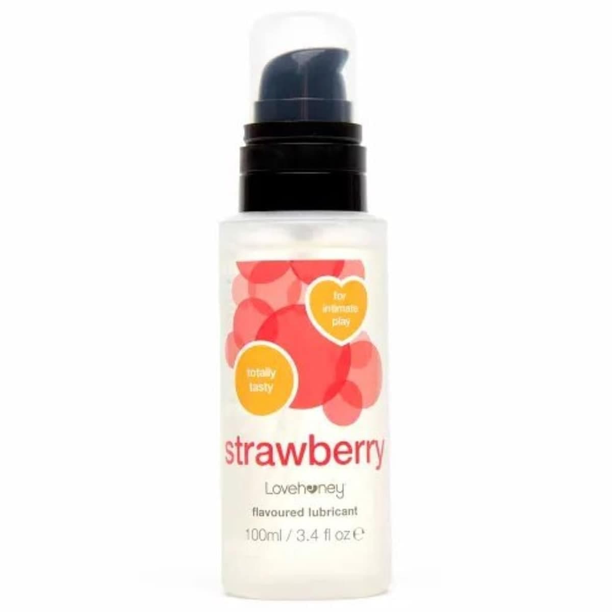 Desire Lovehoney Strawberry Flavoured Lubricant 100ml | Healthylife Desire Lovehoney Strawberry Flavoured Lubricant 100ml | Healthylife