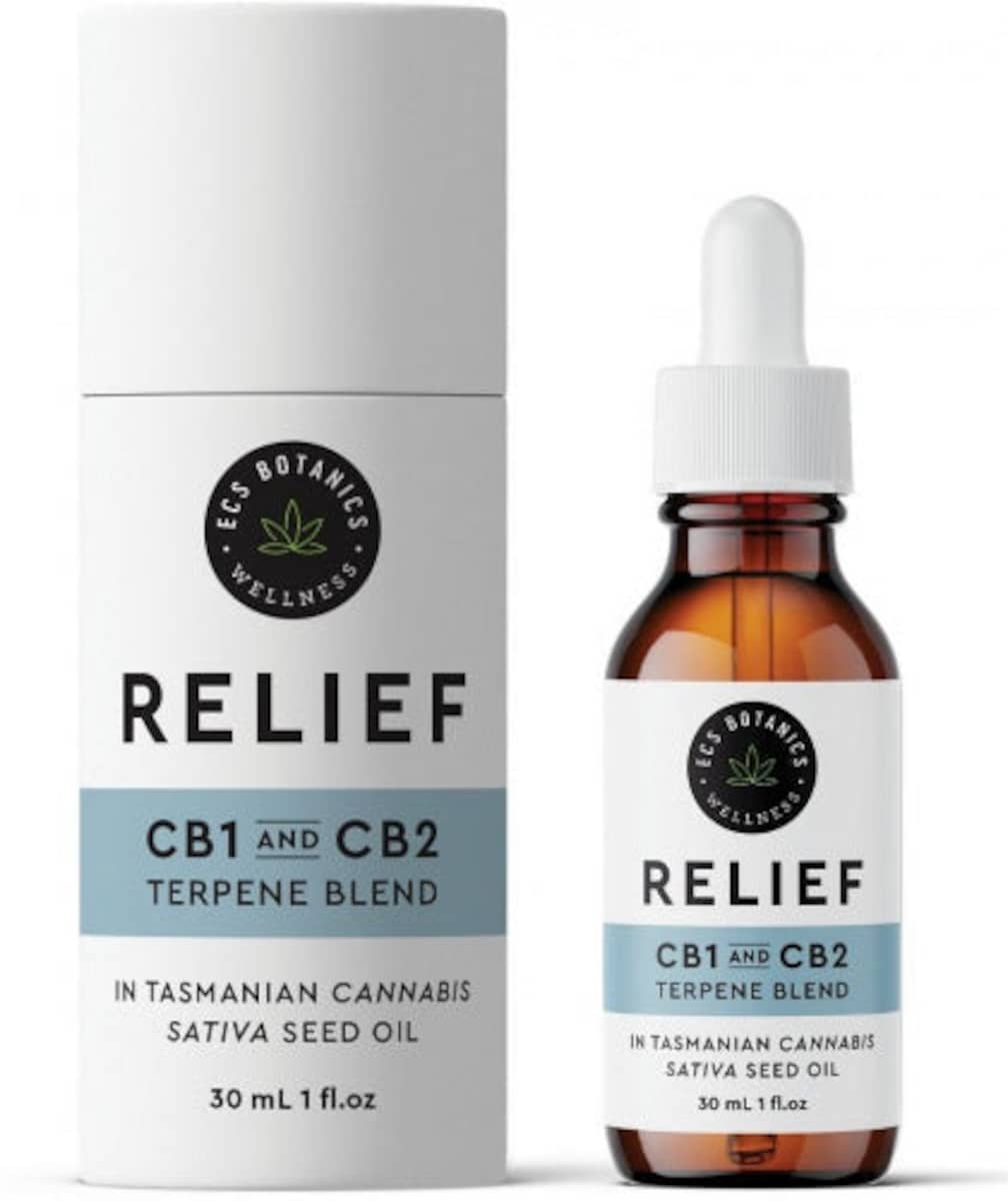 ECS Botanics Cannabis Sativa Terpene Blend - Relief 30ml