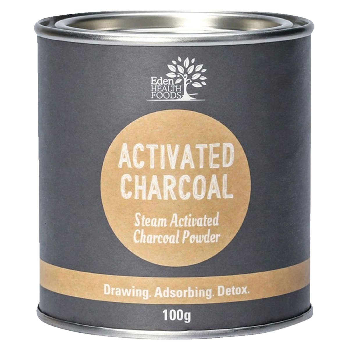 Eden Healthfoods Steam Activated Charcoal Powder 100g