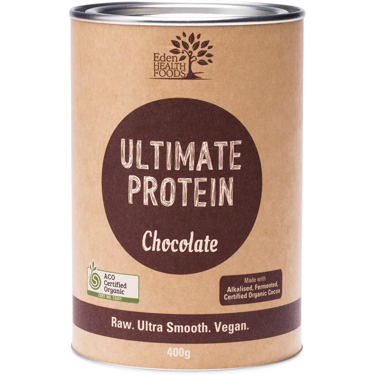 Eden Healthfoods Ultimate Vegan Rice Protein Chocolate 400g