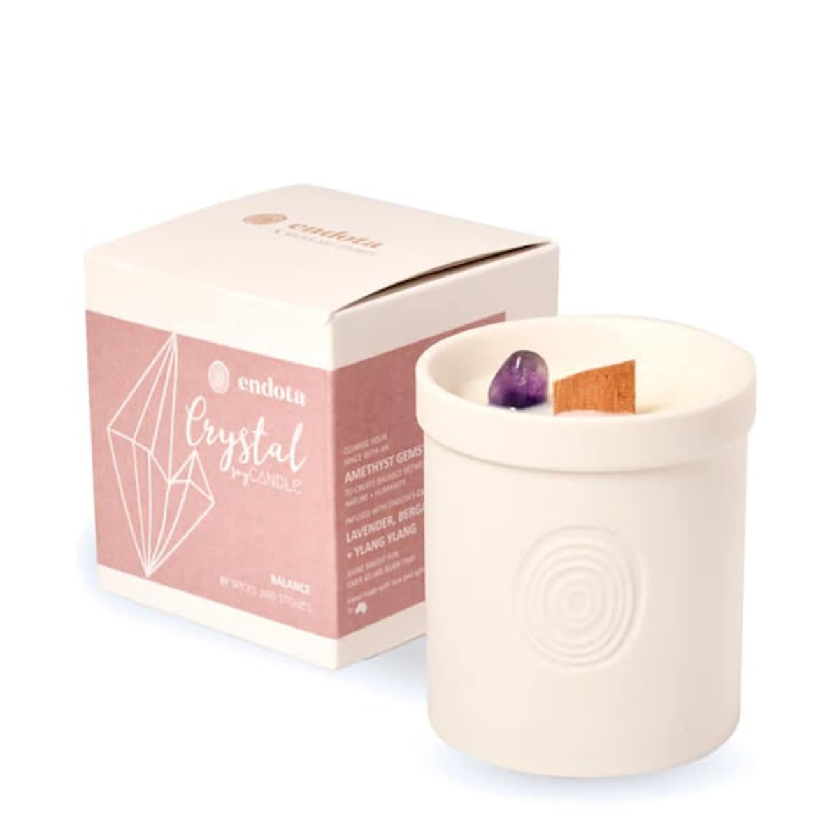 Endota WS Intention Candle-Balance Calm Scent