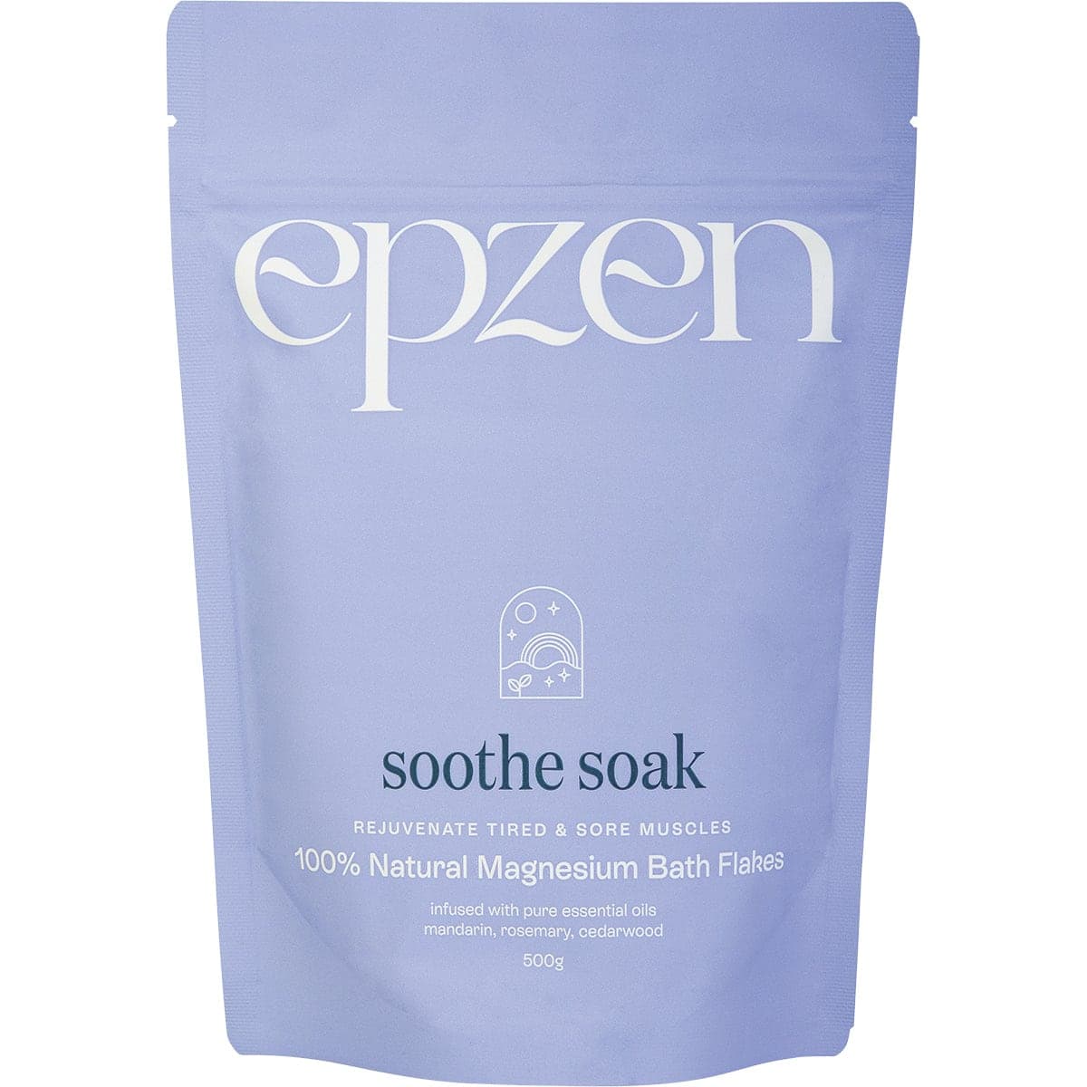 Epzen Soothe Soak Magnesium Bath Flakes 500g
