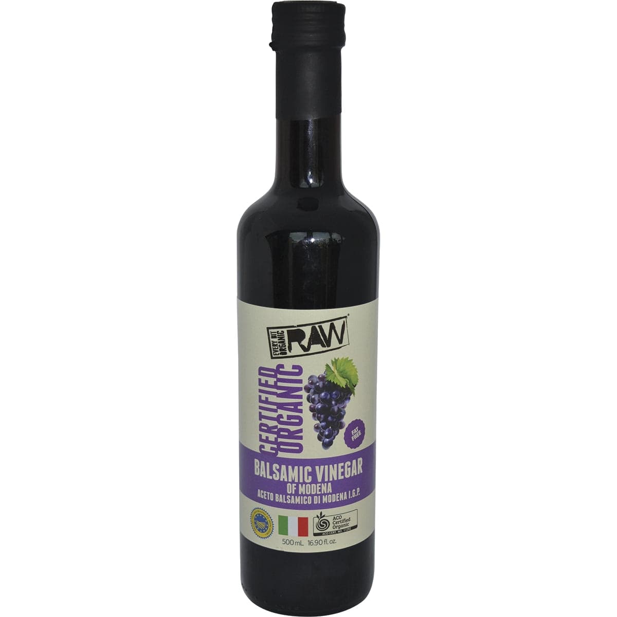 Every Bit Organic Raw Balsamic Vinegar Of Modena 500ml