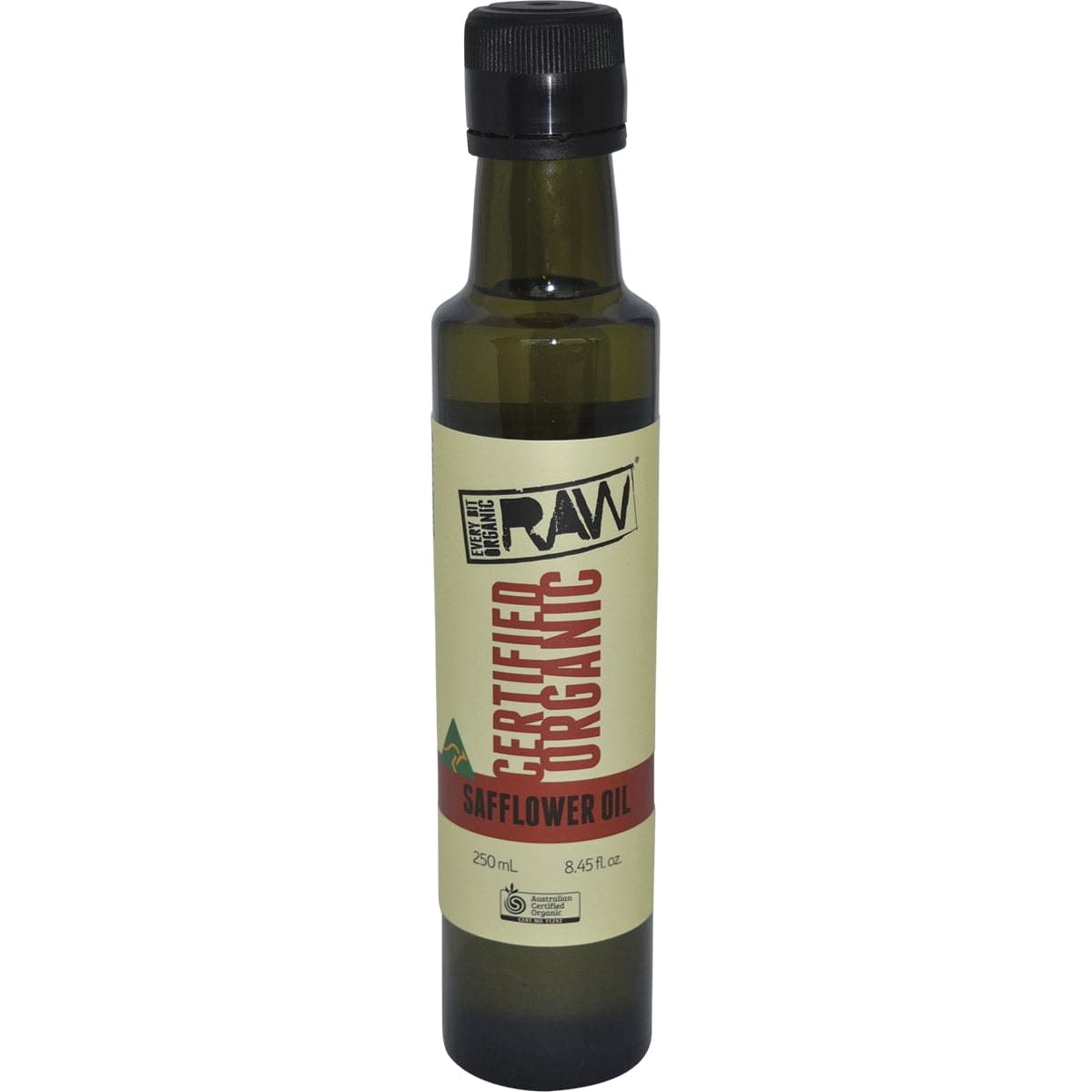 Every Bit Organic Raw Safflower Oil Cold Pressed - Unrefined 250ml