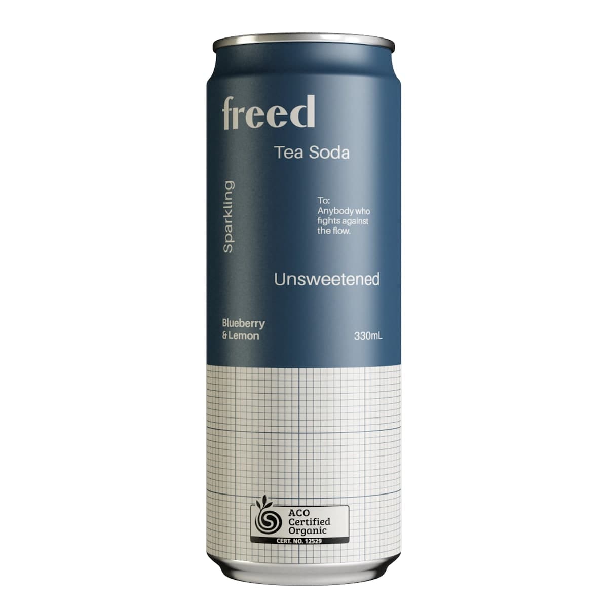 Freed Tea Soda Organic Blueberry & Lemon 330mL