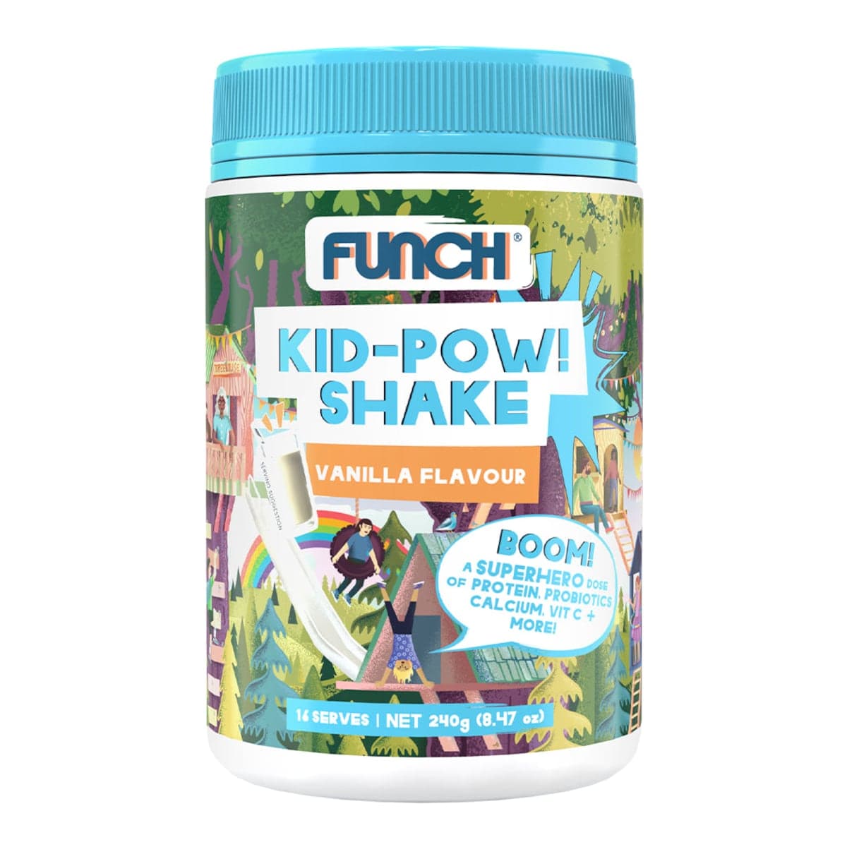 Funch Kid-Pow Shake Vanilla 240g