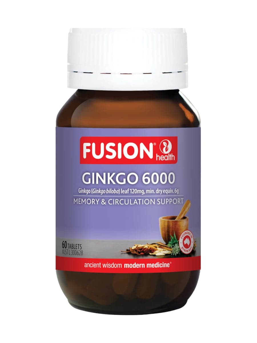 Fusion Health Ginkgo 60 Tablets