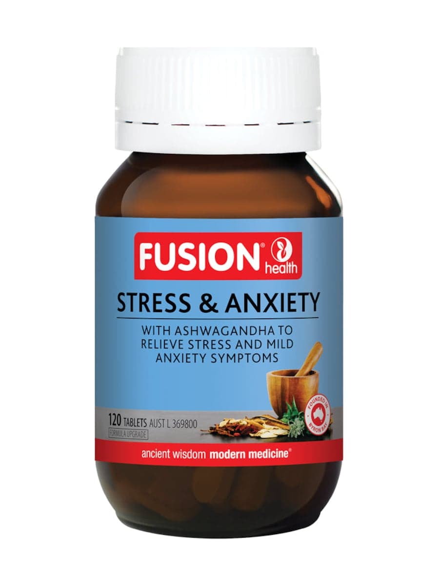 Fusion Health Stress & Anxiety 120 Tablets