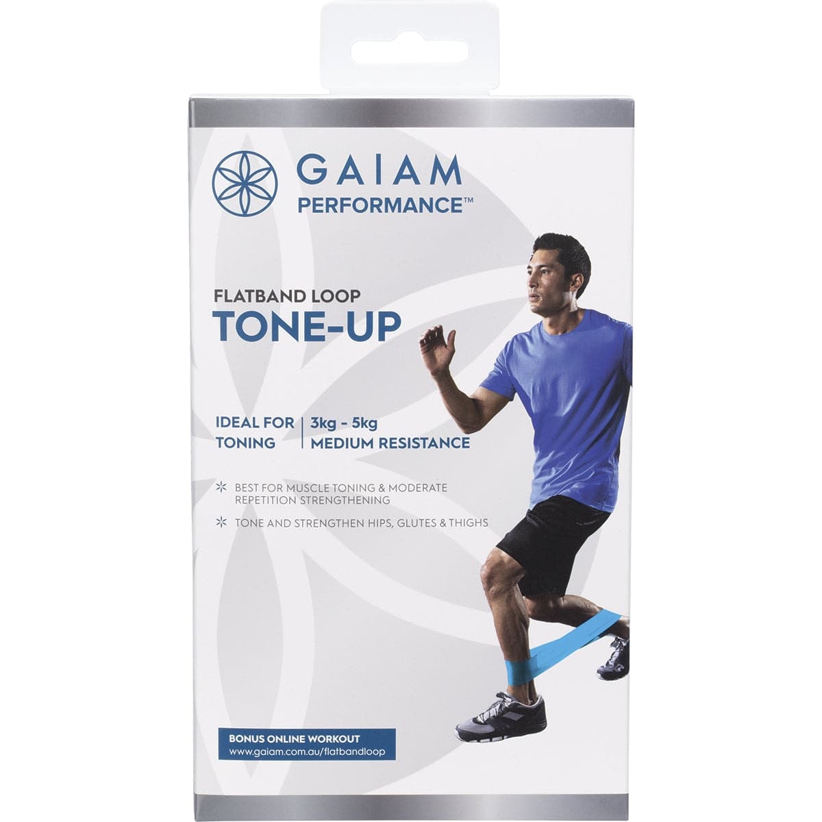 Gaiam Flatband Loop Tone Up - Medium Resistance