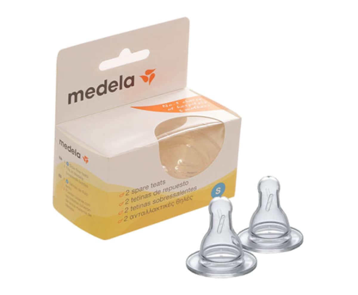 Medela Spare Slow Flow Teats 2 pack
