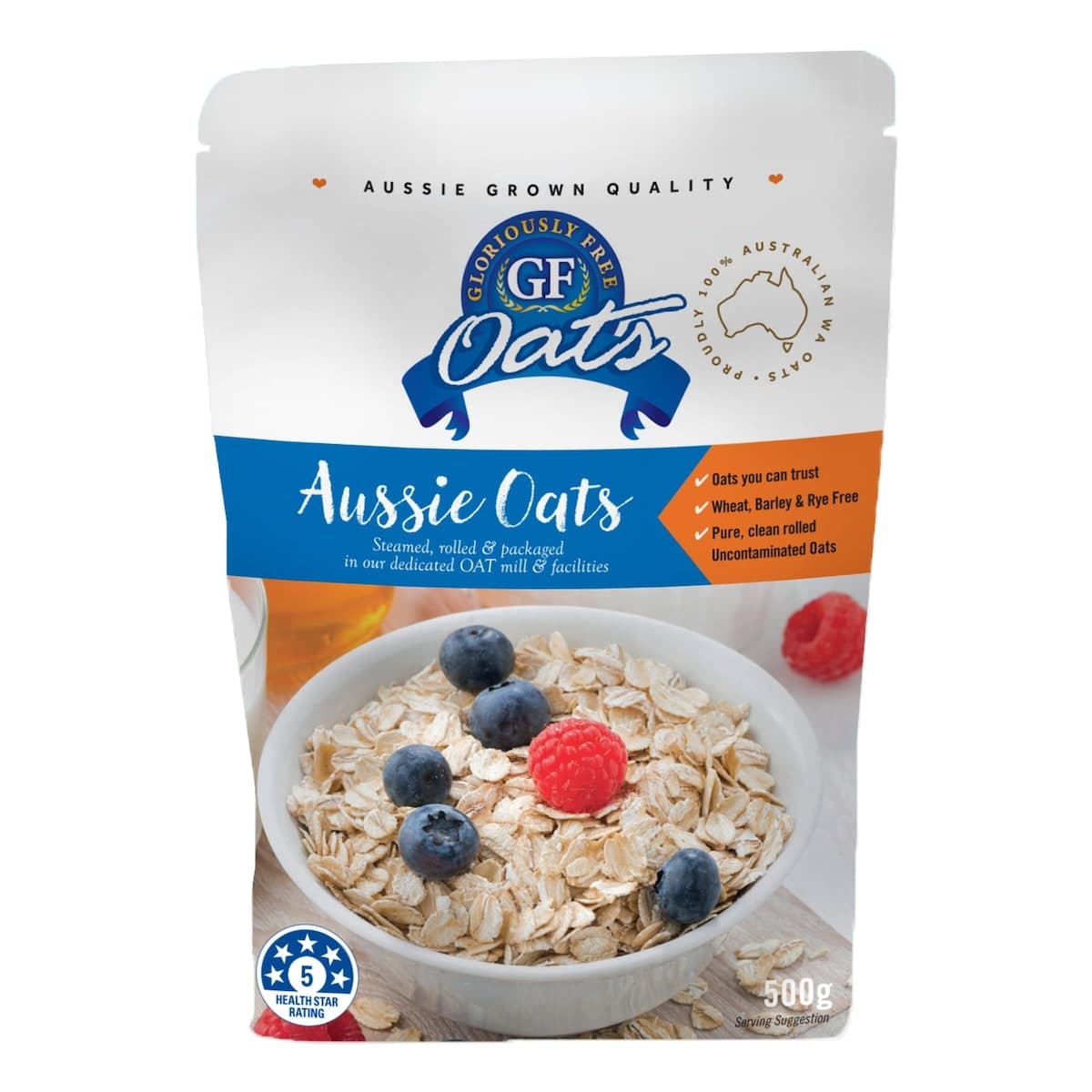 Gloriously Free Uncontaminated Oats 500g
