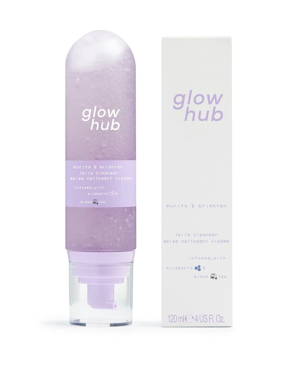 Glow Hub Purify and Brighten Jelly Cleanser 120ml