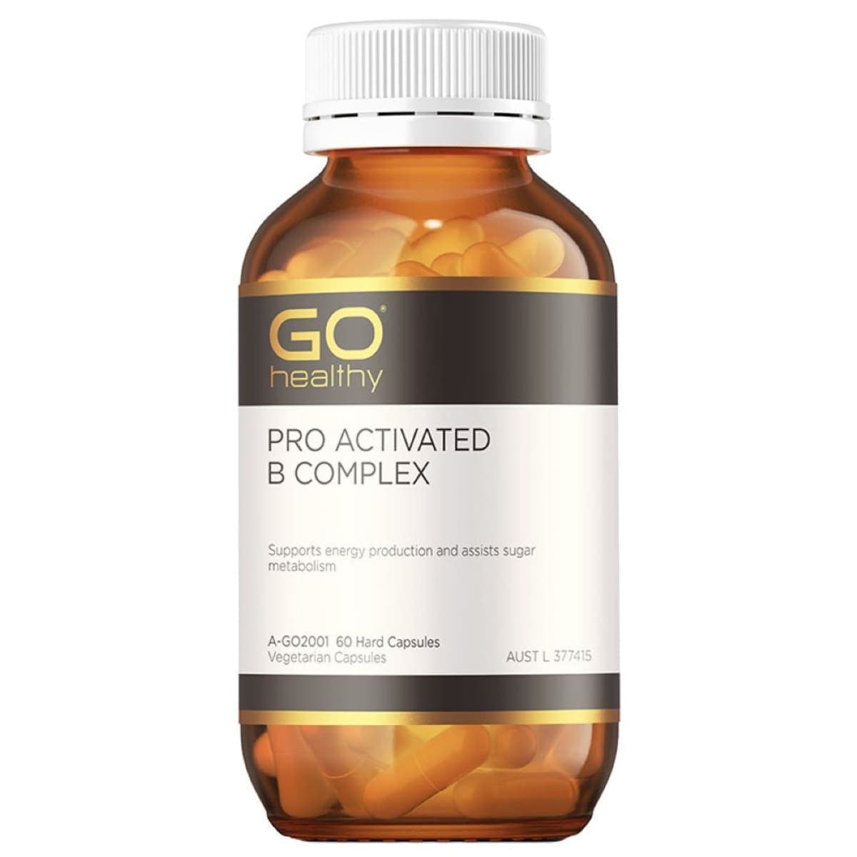 GO Healthy Pro Activated B Complex 60 Capsules