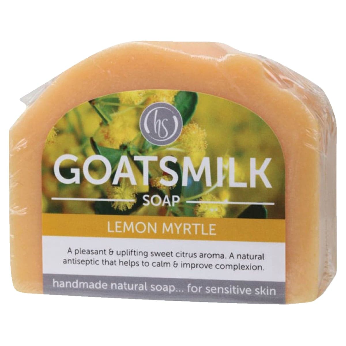 Harmony Soapworks Goat'S Milk Soap Lemon Myrtle 140g