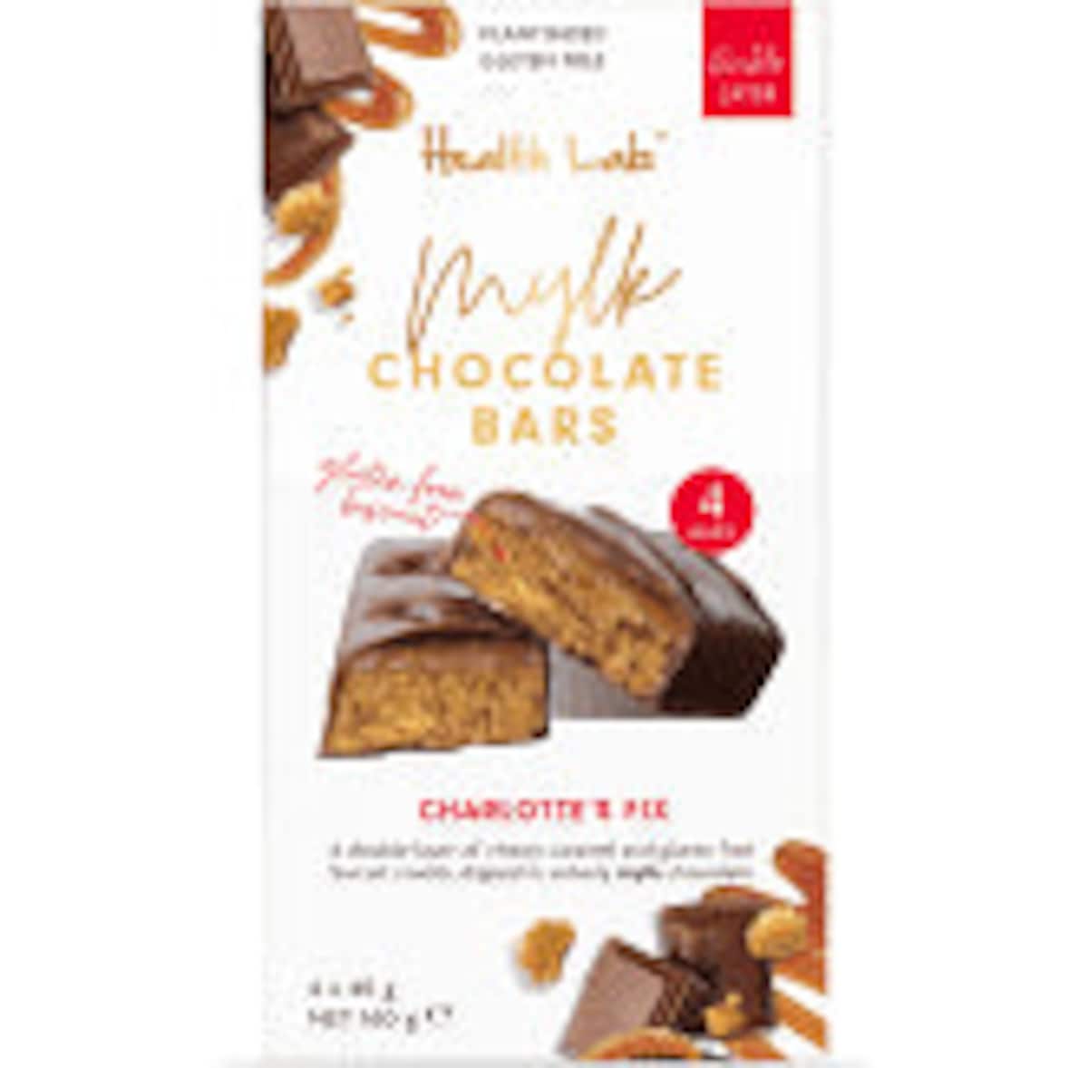 Health Lab Charlotte's Fix Mylk Chococolate Bars 4 x 40g