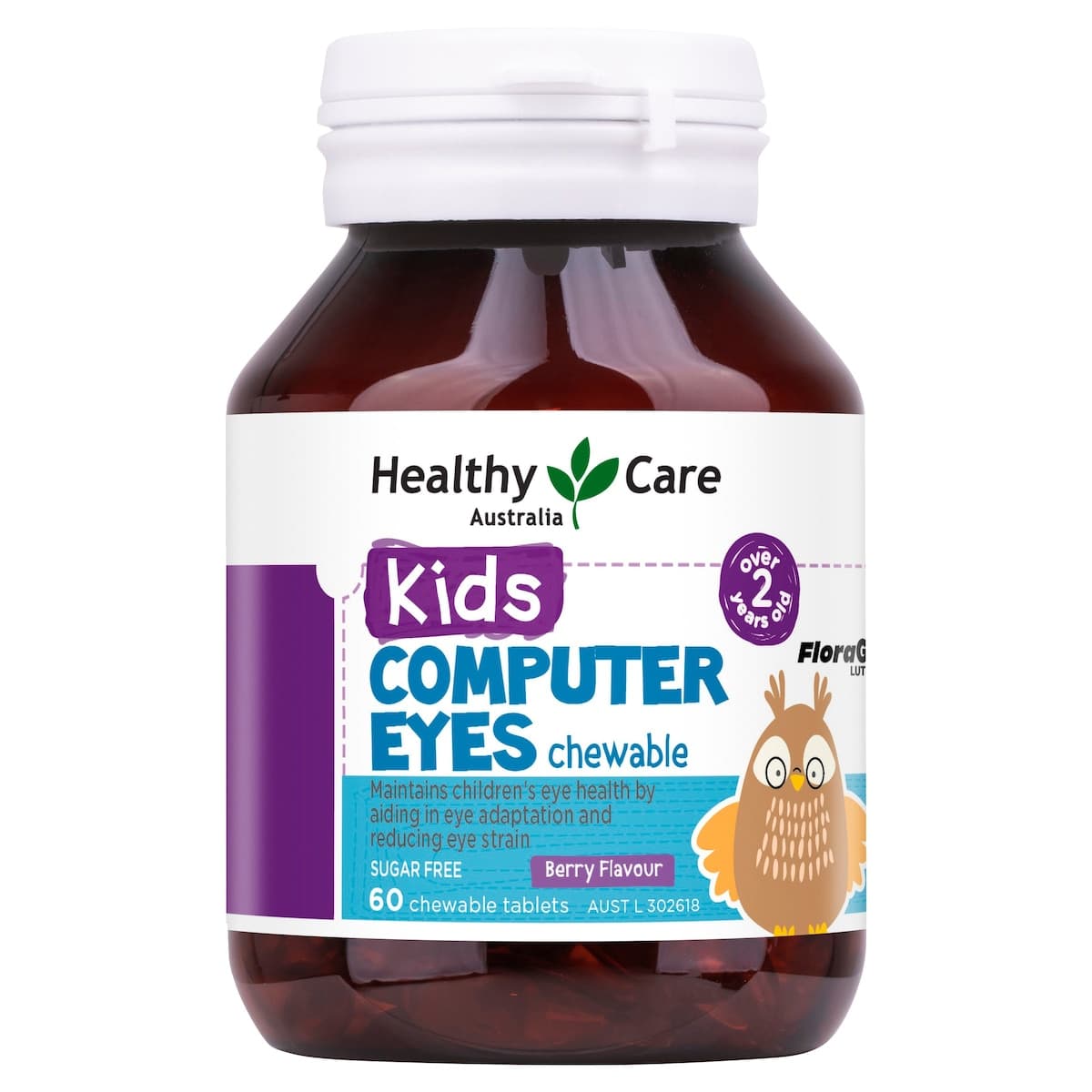 Healthy Care Kids Computer Eyes 60 Chewable Tablets