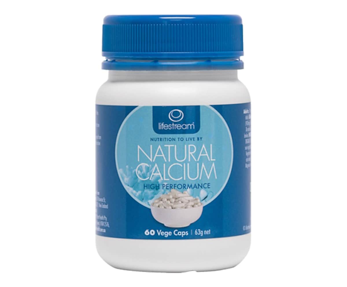 Lifestream Natural Calcium 60 Capsules