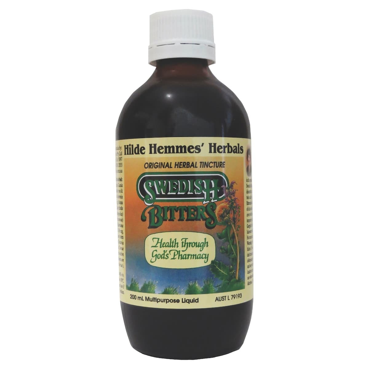 Hilde Hemmes Herbals Swedish Bitters Liquid 200ml