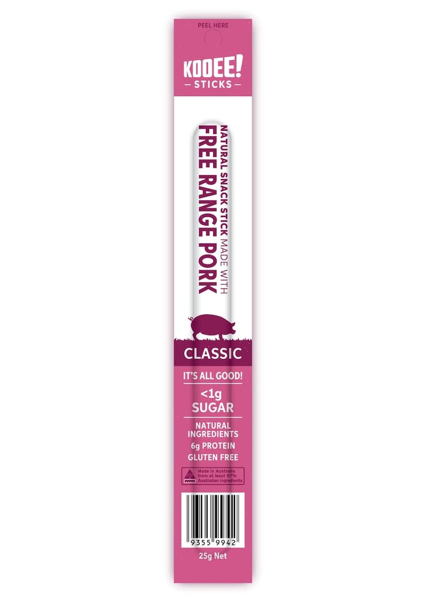 Kooee Sticks Free Range Pork Classic 25g