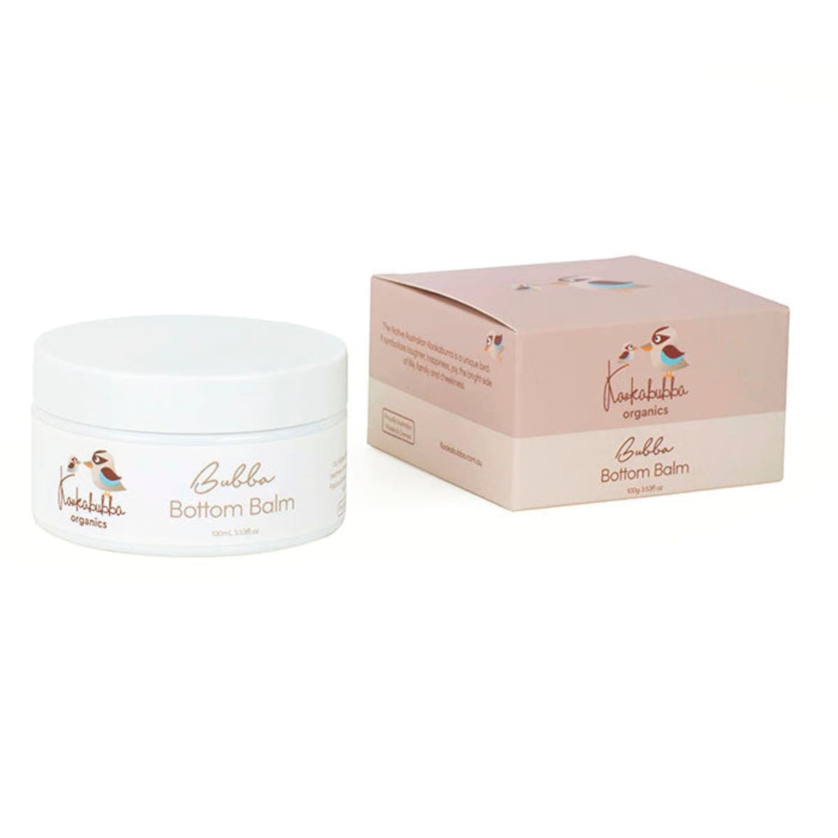 Kookabubba Organics Bubba Bottom Balm 100g