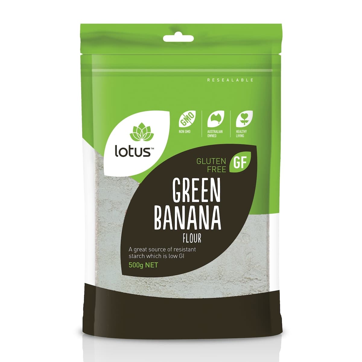 Lotus Green Banana Flour 500g