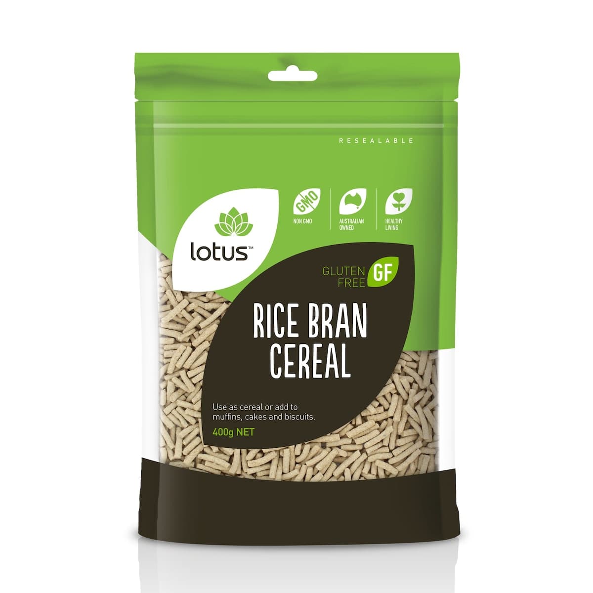 Lotus Rice Bran Cereal 400g