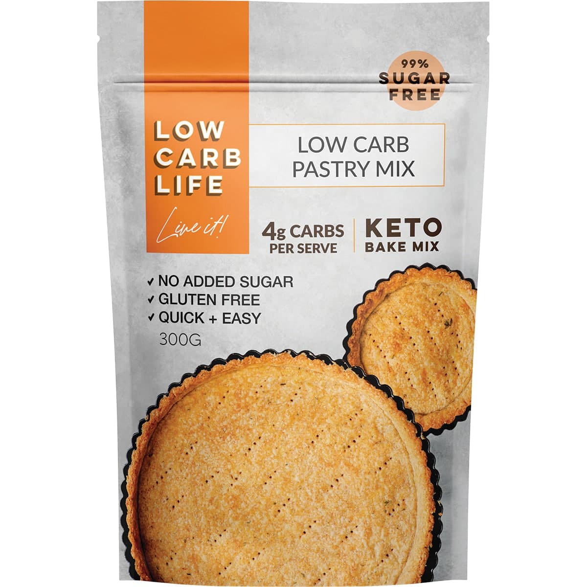 Low Carb Life Keto Bake Mix Low Carb Pastry Mix 300g